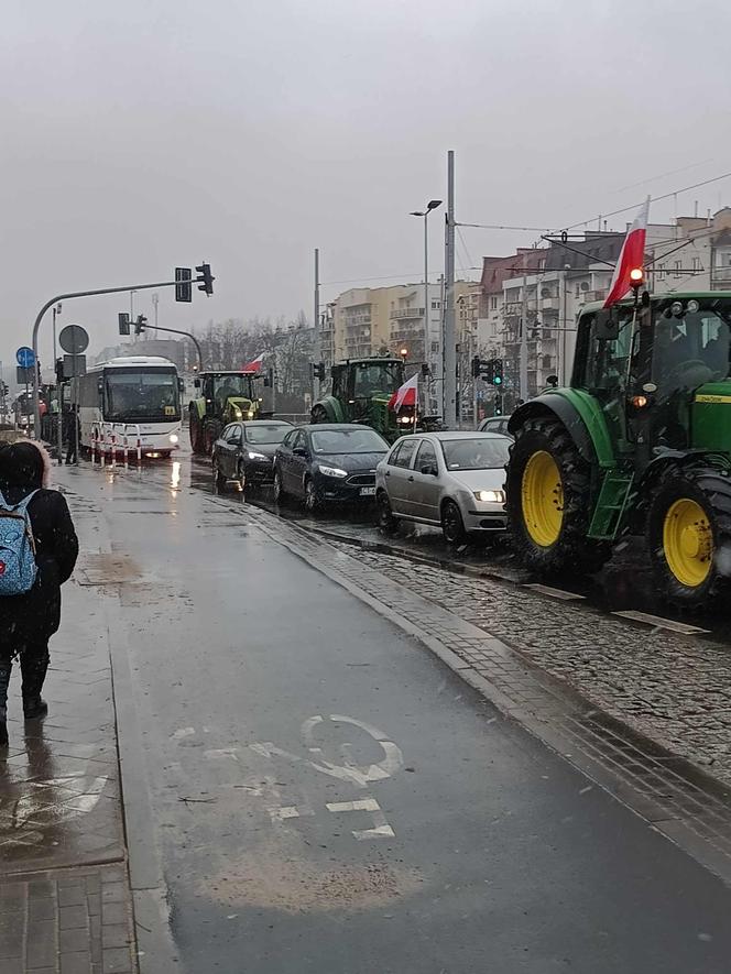 Protest rolników w Toruniu [9.02.2024]