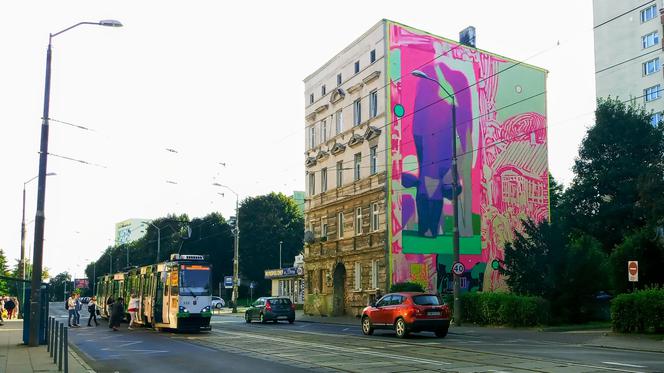 Nowy mural przy al. Powstańców Wielkopolskich