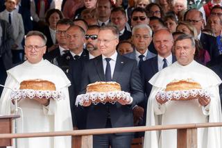 Dożynki Jasnogórskie 2024. Andrzej Duda mówił o odbieraniu religii