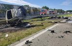 Tragiczny wypadek na S8 pod Łodzią. Nie żyje 22-latek, trasa na Wrocław zablokowana