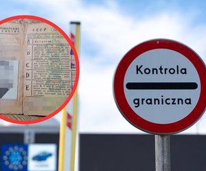 Pokazał na granicy prawo jazdy wydane przez... władze ZSRR. Dalej jechał jako pasażer 