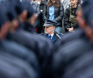 Policjantki i policjanci złożyli ślubowanie. 126 funkcjonariuszy zasiliło śląski garnizon
