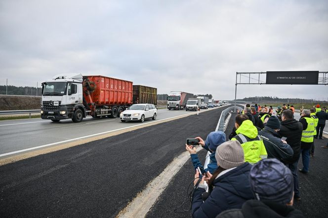 Otwarcie odcinka autostrady A2 Groszki - Siedlce Zachód (18.12.2024)