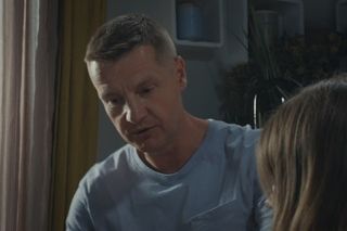 M jak miłość odc. 1889. Franka (Dominika Kachlik), Paweł (Rafał Mroczek)