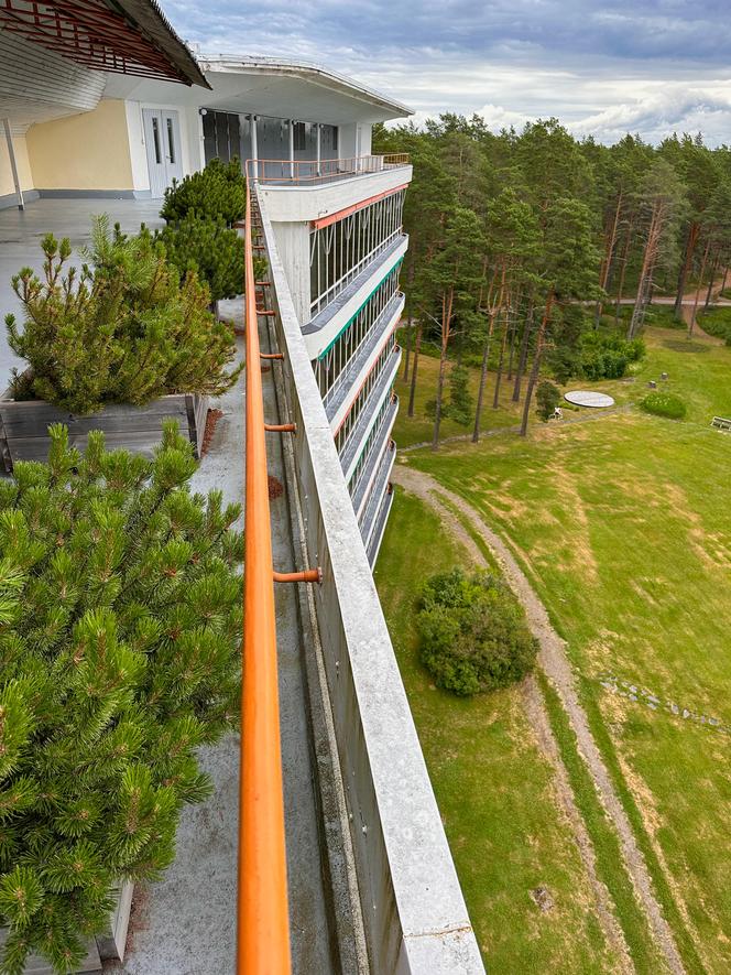 Sanatorium Paimio - główny taras