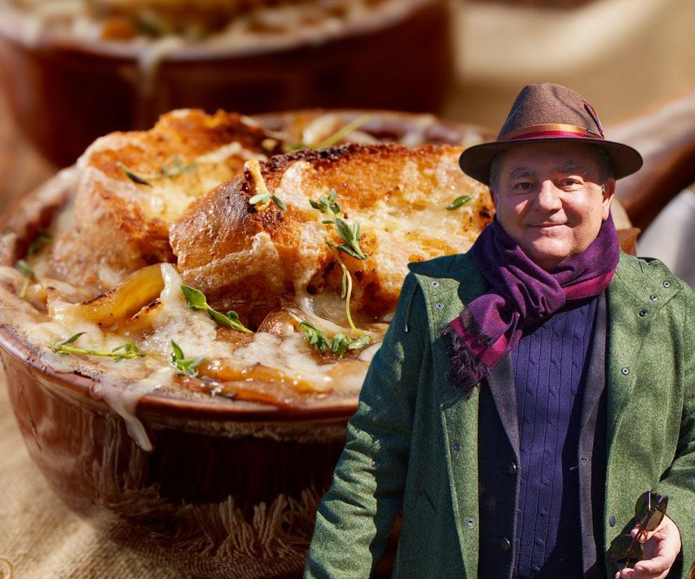 Zupa cebulowa Roberta Makłowicza to klasyka pełna smaku. Odkryj sekrety jej przygotowania 
