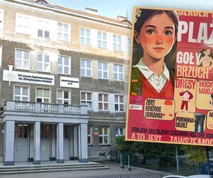 Skandal w szkole. Radny grzmi w sprawie ideologicznego plakatu pouczającego frywolnych uczniów