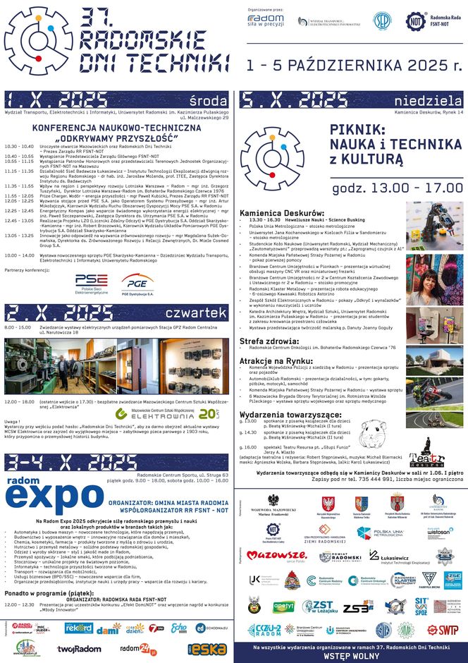 Radomskie Dni Techniki - Plakat