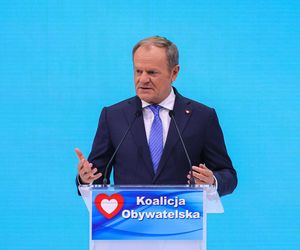 Gorące słowa Tuska na konwencji PO. O papieżu, złu i sile dobra [RELACJA NA ŻYWO]