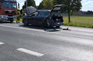 Kolizja trzech aut w Lipnie