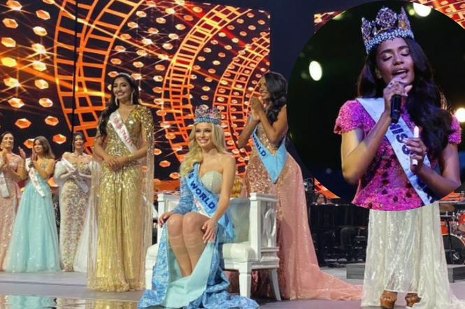 Hołd dla Ukrainy podczas Miss World 2021