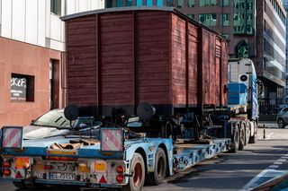 Tak wagon trafił do podziemi Muzeum Getta Warszawskiego