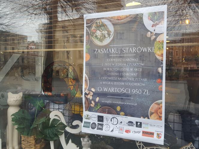 Warto wybrać się do centrum. Ruszyła 2. edycja akcji "Zasmakuj Starówki" w Lesznie 