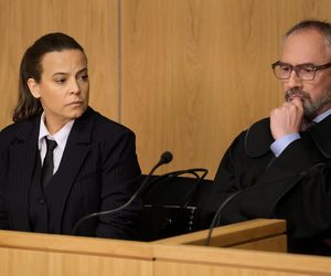 M jak miłość odc. 1872 po wakacjach. Magda (Anna Mucha), Adam Werner (Jacek Kopczyński)