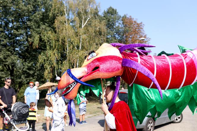 Parada smoków w Będzinie 