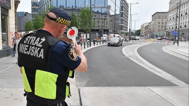 Straż Miejska w Warszawie protestuje