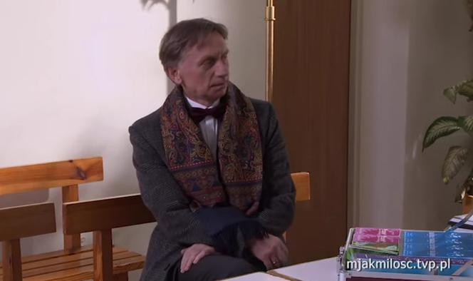 M jak miłość, odcinek 1505. Robert Żak (Krzysztof Tyniec)