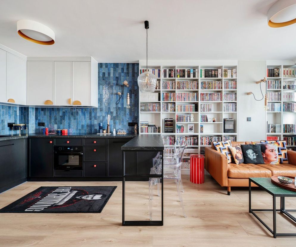 Mieszkanie dla pasjonata kina i teatru