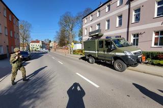 Niewybuch na ul. Armii Krajowej w Barczewie [ZDJĘCIA]