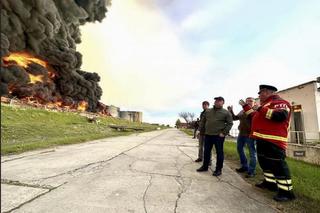 Atak na bazę paliw w Sewastopolu