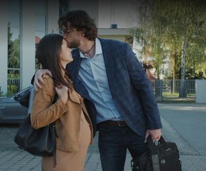 M jak miłość odc. 1887. Kasia (Paulina Lasota), Mariusz (Mateusz Mosiewicz)