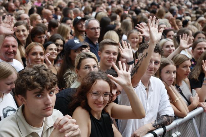 Koncert Jennifer Lopez w Warszawie (25.07.2025) - część druga. Organizatorem koncertu jest Prestige MJM