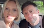 M jak miłość nowy sezon po wakacjach 2025. Dorota (Iwona Rejzner), Bartek (Arkadiusz Smoleński) na planie