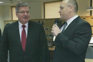 Bronisław Komorowski w redakcji Super Expressu i SE.pl