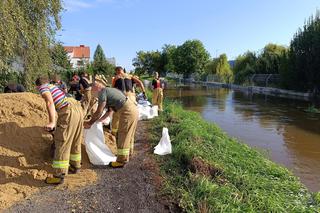 Zamość. Potężna ulewa sparaliżowała miasto. Rekordowe opady. Ulice jak rwące potoki