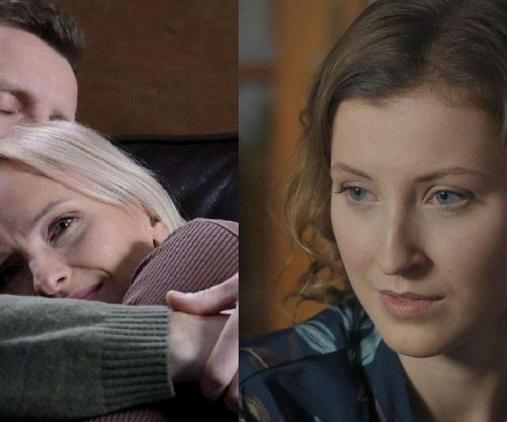M jak miłość. Bartek (Arkadiusz Smoleński), Dorota (Iwona Rejzner), Natalka (Dominika Suchecka)