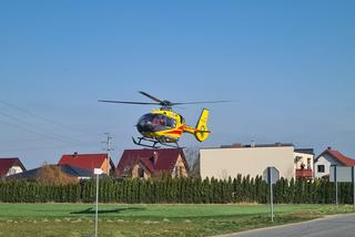 Żerków: Zderzenie samochodu z motocyklem! Kierująca ZIGNOROWAŁA znaki! Lądował helikopter LPR