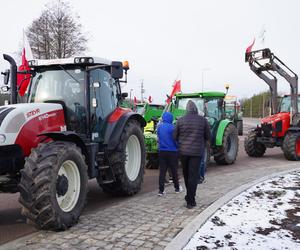 Protest rolników w Podlaskiem. Ciągniki blokują drogi w całym województwie! 