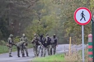 Estońska granica zamknięta. Zielone ludziki wstrzymują ruch
