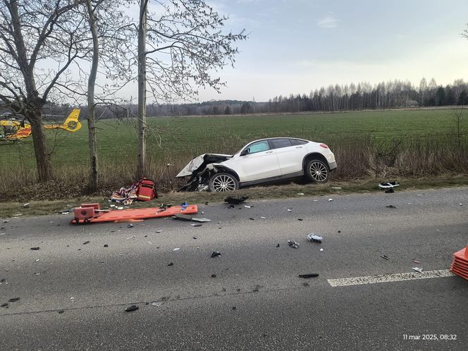 Poważny wypadek pod Wrocławiem. 8-latka trafiła do szpitala 