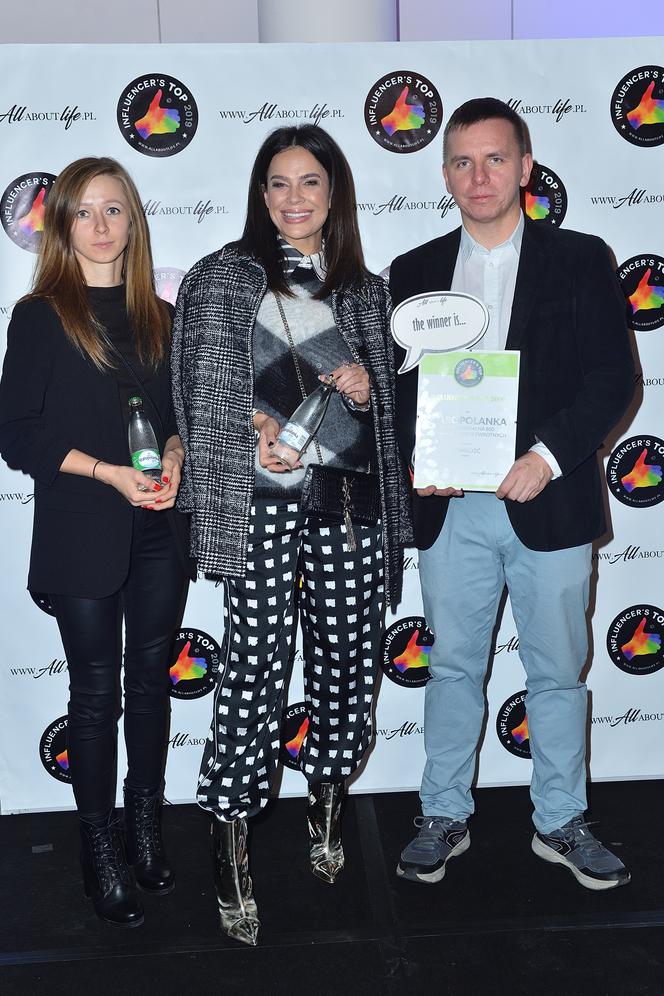 Cichopek, Tadla, Antosiewicz, Koziejowska, Załęcka na finale plebiscytu Influencer's Top 2019