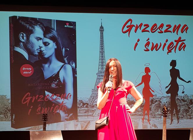 Tłumy czytelników na spotkaniu autorskim Katarzyny Łuczyńskiej! „Grzeszna i święta” ma szansę stać się bestsellerem!