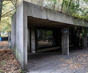 Brutalistyczna wiata: Westerplatte w Gdańsku