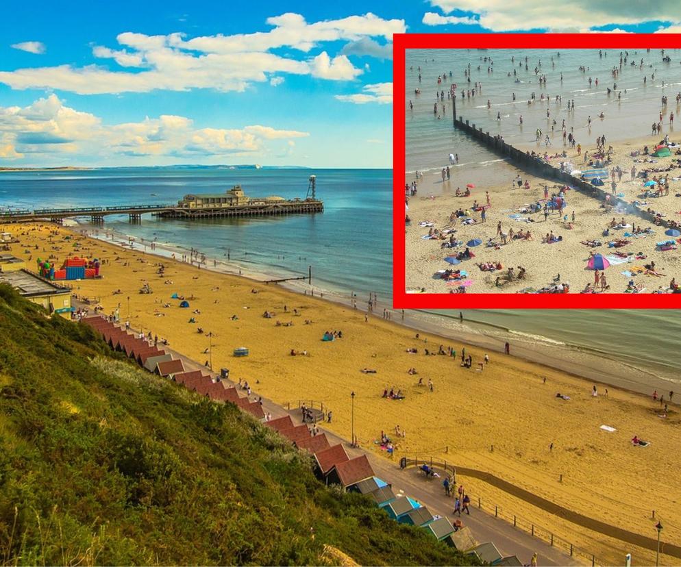 Plaża Bournemouth - tu doszło do gwałtu na 15-latce