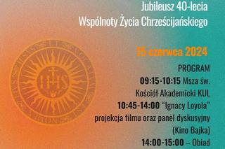 Jubileusz 40-lecia Wspólnoty Życia Chrześcijańskiego w Lublinie [AUDIO]