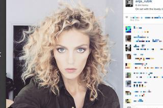 Anja Rubik zrobiła sobie loczki