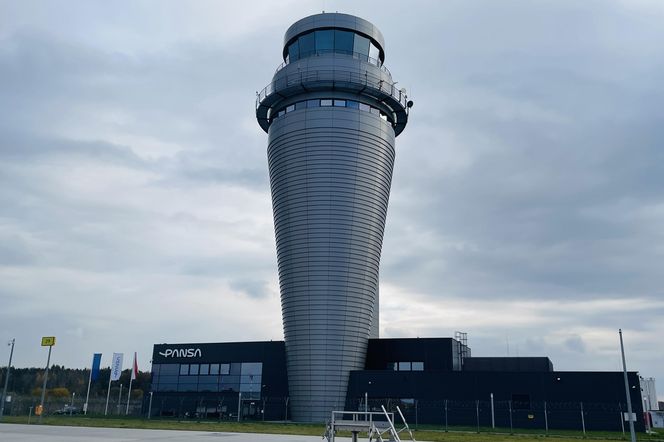 Wieża kontroli lotów Katowice Airport