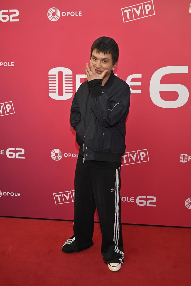 Konferencja prasowa 62. edycji Krajowego Festiwalu Polskiej Piosenki w Opolu. Tłum gwiazd na czerwonym dywanie