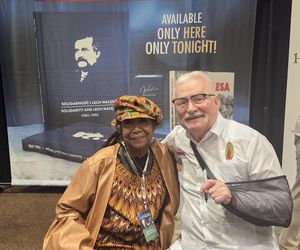 Wałęsa podbija Amerykę