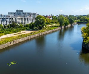 Port Praski w Warszawie z lotu ptaka