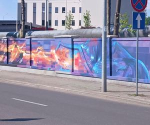 Nowy mural na Pogodnie