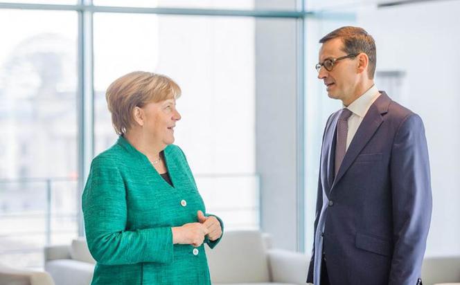 PREMIER MORAWIECKI Z WIZYTĄ W BERLINIE