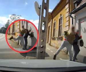 Bielsko-Biała: Pieszy pobity przez kierowcę. Agresywne zachowanie uchwycone na nagraniu