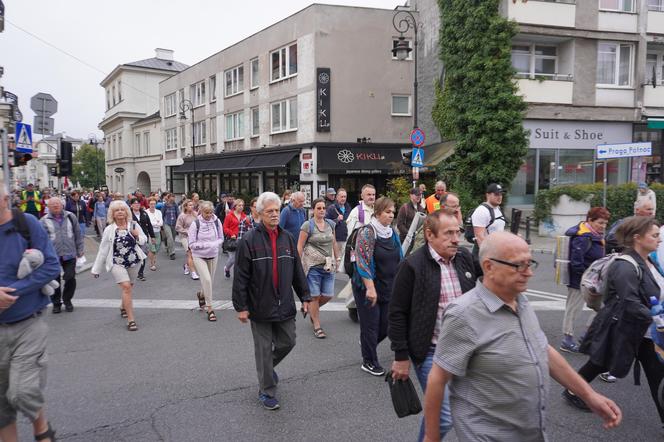 313. Warszawska Pielgzymka Piesza na Jasną Górę - wymarsz z Warszawy