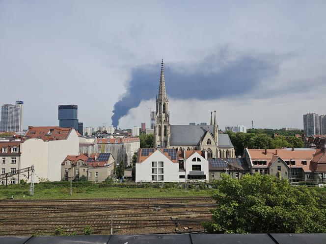 Pożar w Siemianowicach Śląskich. Płonie składowisko odpadów