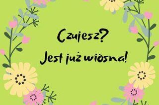 Kartka na pierwszy dzień wiosny